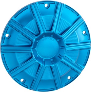 Arlen Ness 10-Gauge Derby Cover Blue