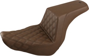 Step-Up Front Lattice Stitch 2-Up Seat Brown - For 18-20 FLSB FXLR