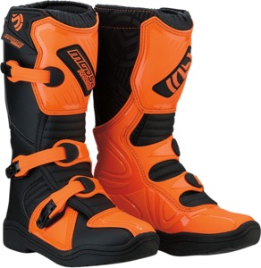 M1.3 Boots - Black & Orange Youth Size 5