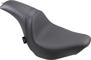 Predator Smooth SR Leather 2-Up Seat - Black - For 18-21 Harley FLFB