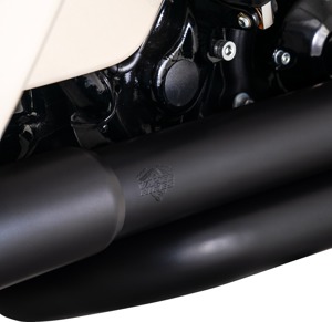 Vance & Hines HD Dresser Duals 17-22 HDr/Heatshield Black PCX Header Exhaust