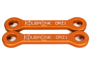 3/4" Lowering Link - Gold, Lowers Rear Suspension 0.75 Inch - For DRZ400 E/S/SM, KLX400 - 98-00 RM125 & RM250