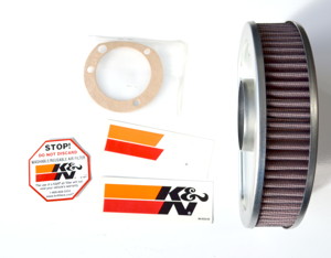 Replacement Air Filter 1.625in Tall - For 99-07 Harley Twin Cams & 08-15 Softail