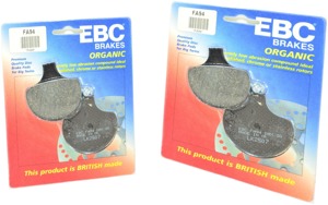 Standard Organic Brake Pads Front Set