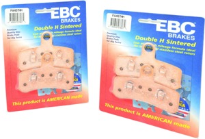 Sintered Double-H Brake Pads Front Set