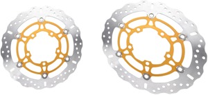 Floating Contour Brake Rotor Front Set