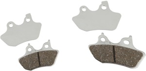 Chromed V Series Brake Pads - Set - Chrome Plated V Series Brake Pads Front Set