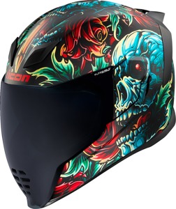 ICON Airflite Omnicrux MIPS Helmet - Large Multi - Full-face helmet with MIPS protection