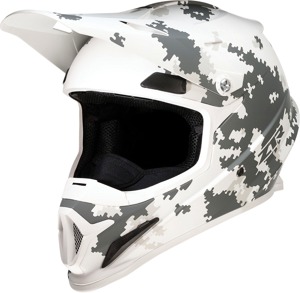 Z1R Rise Snow Camo Helmet 4XL - Unisex snow helmet in gray/white Digi Camo