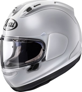 Arai Corsair-X Solid Helmet White Large - Premium full-face helmet in White, size Large