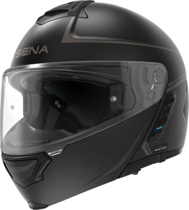 Impulse Motorcycle Smart Helmet with Mesh Intercom - Impulse Hlmt W/Bt Matte Blk Lg