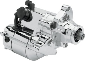 High-Performance Starter Motor 1.4 kW Chrome