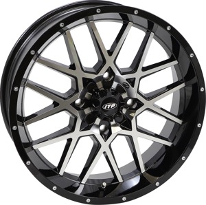 Hurricane Alloy Aluminum Wheels - Hurricane 18X6.5 4/156 4+2.5