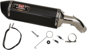 Signature R77 Carbon Fiber Slip On Exhaust - For 14-19 Suzuki V-Strom 1000