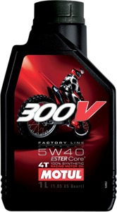 300V 4T Competition Synthetic Oil 5w40 - 1 Liter