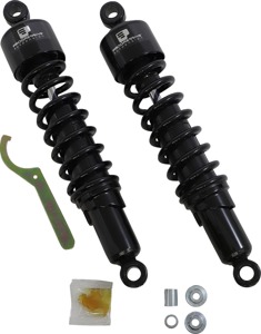 412 Series Magnum Steel Spring Shock - 412 Shk 14.25" Triumph-Blk Std