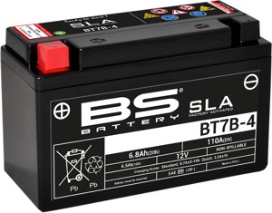 SLA Factory Activated AGM Maintenance Free Battery - BT7B-4