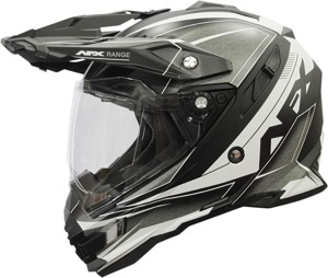 FX-41DS Range Full Face Dual-Sport Helmet Matte Black Large