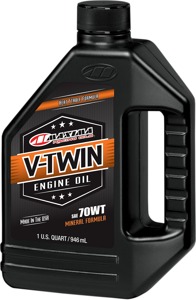 V-Twin Mineral Engine Oil for Pre-Evolution Engines - V-Twin Mineral 70Wt Qt