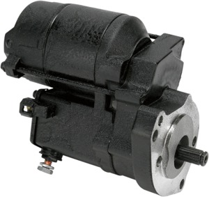 Supertorque Starter Motor 1.4 kW - Black - For 90-93 Harley FLH FLT