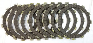 Clutch Friction Plates Kit - Standard Cork Style - For 09-16 Yamaha XVS 950 V-Star & Bolt