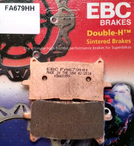 Sintered Double-H Brake Pads - For 16-17 Honda CRF1000L Africa Twin