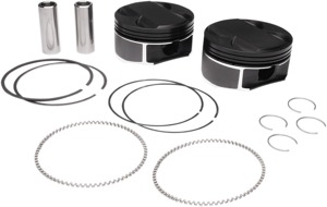 High Performance Forged Pro Lite Piston Kit - Black Edition M-8 107" Piston