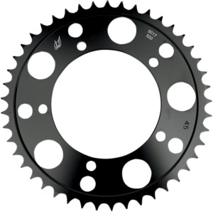 Steel 520 Rear Sprocket 46T - Black - For 00-09 Suzuki GSXR 600/750/1000