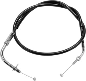 Throttle Pull Cables - Throttle Pull Suz Blk Vinyl