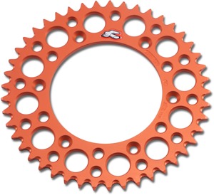 7075-T6 Aluminum 45T Rear Sprocket Orange