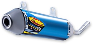 Powercore 2.1 Titanium Exhaust Silencer Shorty Muffler - For 17-19 KTM /Husq 250-300 2T "i"