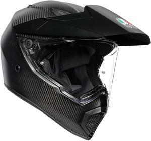 AX9 Full Face Offroad Helmet Matte Carbon Black Small