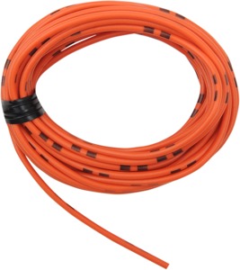 13' Color Match Electrical Wire - Solid Orange 14A/12V 20AWG