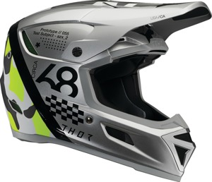 Thor Reflex Sport Riot MIPS Helmet XS Black/Yellow/Gray - MIPS off-road helmet with advanced safety tech