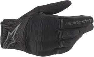 Copper Motorcycle Gloves Black 2X-Large