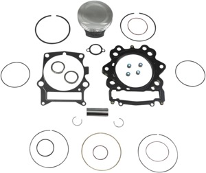 Top End Piston Kit 9.2:1 Compression - 103.00mm Bore (+1.00mm) - For 06-14 Yamaha Raptor 700