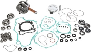 Engine Rebuild Kit w/ Crank, Piston Kit, Bearings, Gaskets & Seals - For 03-05 YZ450F