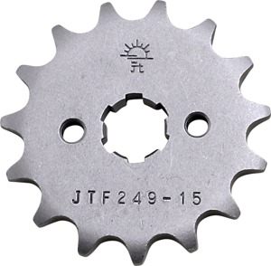 Front Steel Countershaft Sprocket - 15 Tooth 420