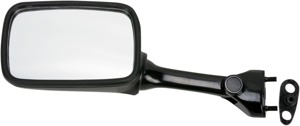 Left Mirror Replacement - Black - For 94-97 RF900R & 96-99 GSXR750 & 97-00 GSXR600