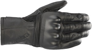 Gareth Leather Motorcycle Gloves Black US 3X-Large