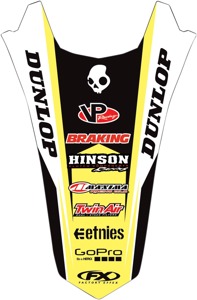 Rear Fender Graphics - Fx Evo Suzuki R Fender Grph