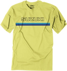 Men's Suzuki Throwback Tee - Suzuki Throwback Tee Yel Lg