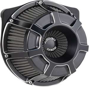 Inverted Series Air Cleaner Kits - Blvd Invrtd Big Sckr Blk