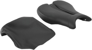 Track Plain Solo Seat Black Stock Gel - For 09-12 Triumph Daytona 675