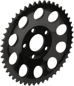 Carbon Steel 48T Drive Sprocket Gloss Black Offset 0.46"