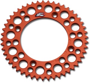 7075-T6 Aluminum 49T Rear Sprocket Orange