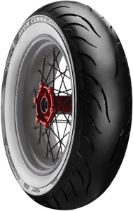 MT90B16 Cobra Chrome AV92 Rear Tire 74H Wide Whitewall