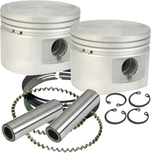 Cast Piston Sets - 80" Piston St .010 3-1/2" Bore