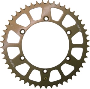 Works Triplestar Aluminum Rear Sprocket 50T - For 82-18 Kawa Suz