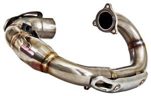 Titanium MegaBomb Exhaust Head Pipe - For 14-20 YZ250F / 15-19 YZ250FX / 15-18 WR250F